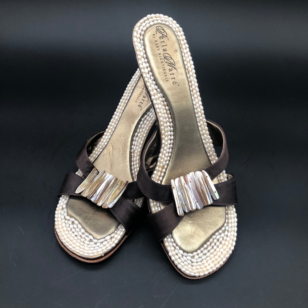 COPY - Perla Marre Resort Kitten Heel Pump